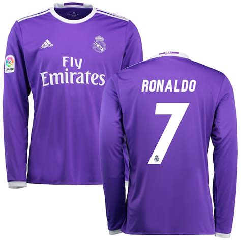 ronaldo real madrid long sleeve jersey